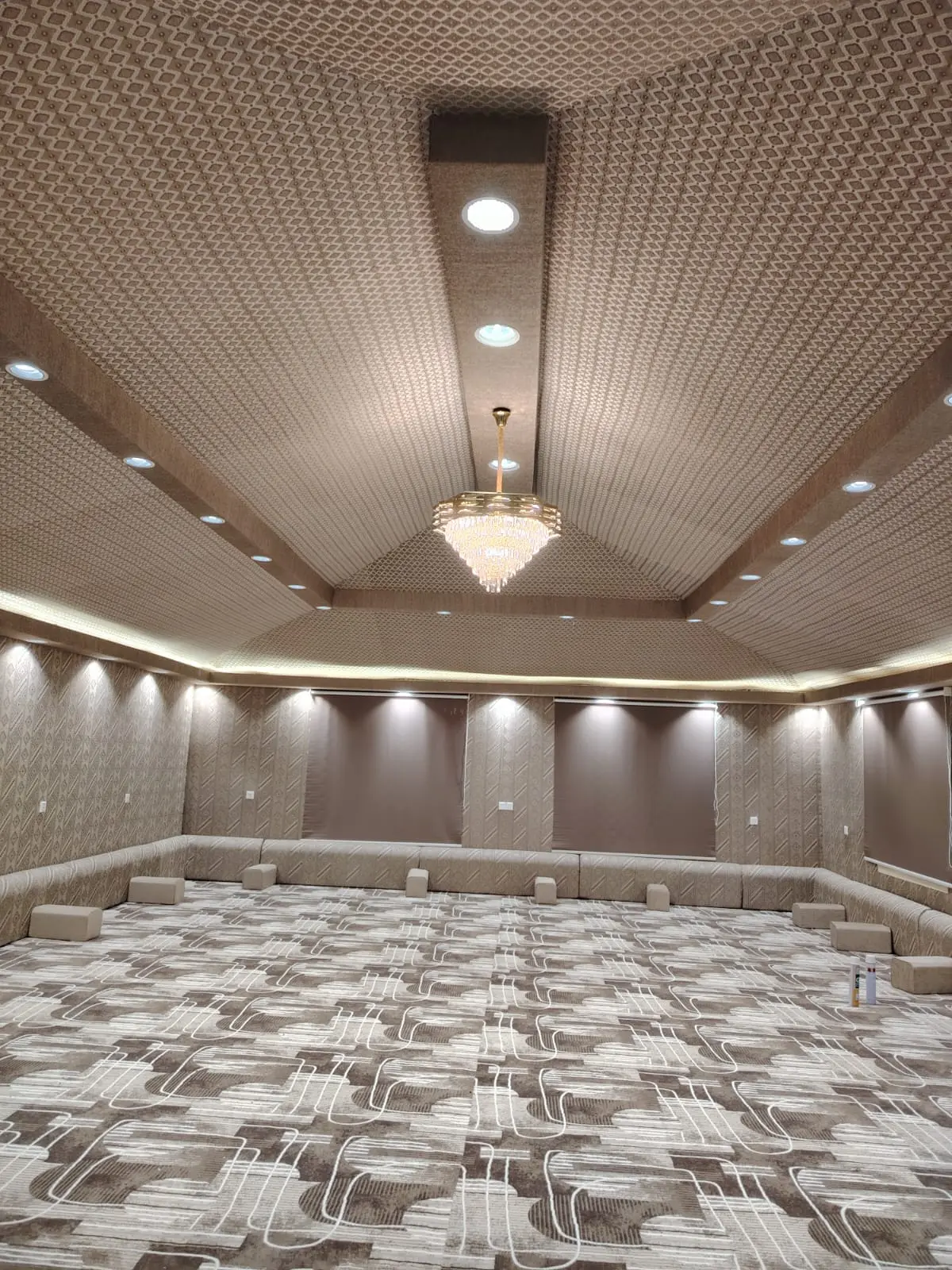 Installation of tents and Bedouin tents with authentic traditional design