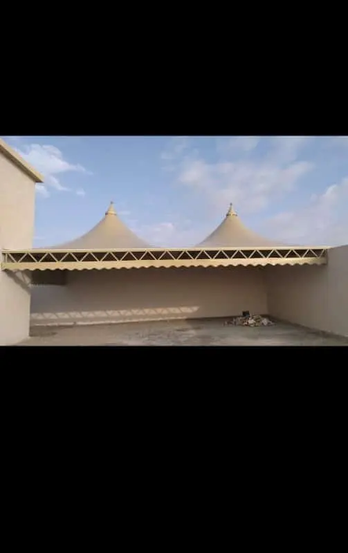 مظلات أسطح للبيوت السكنية
