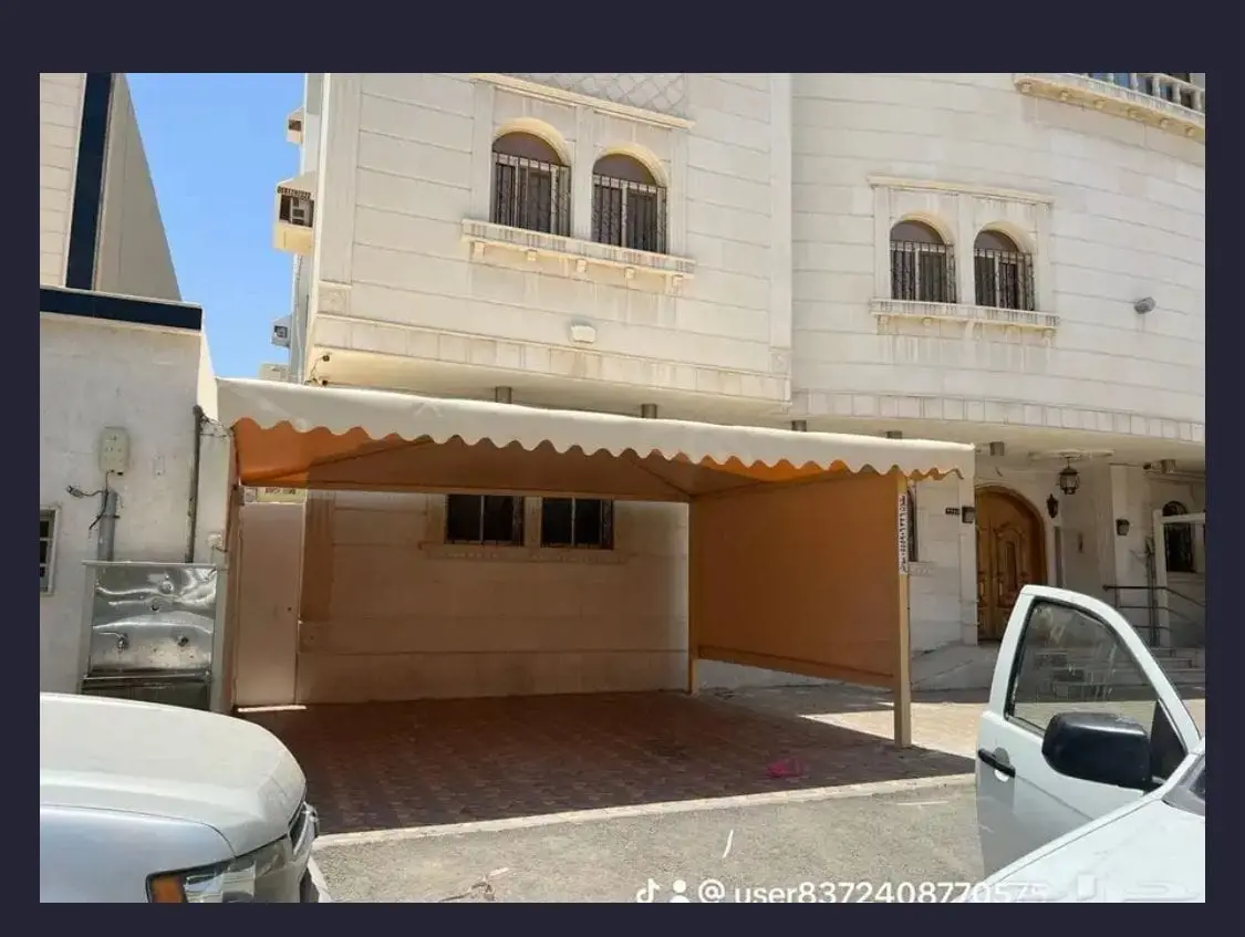 تركيب مظلات للسيارات والمداخل والجلسات بجدة