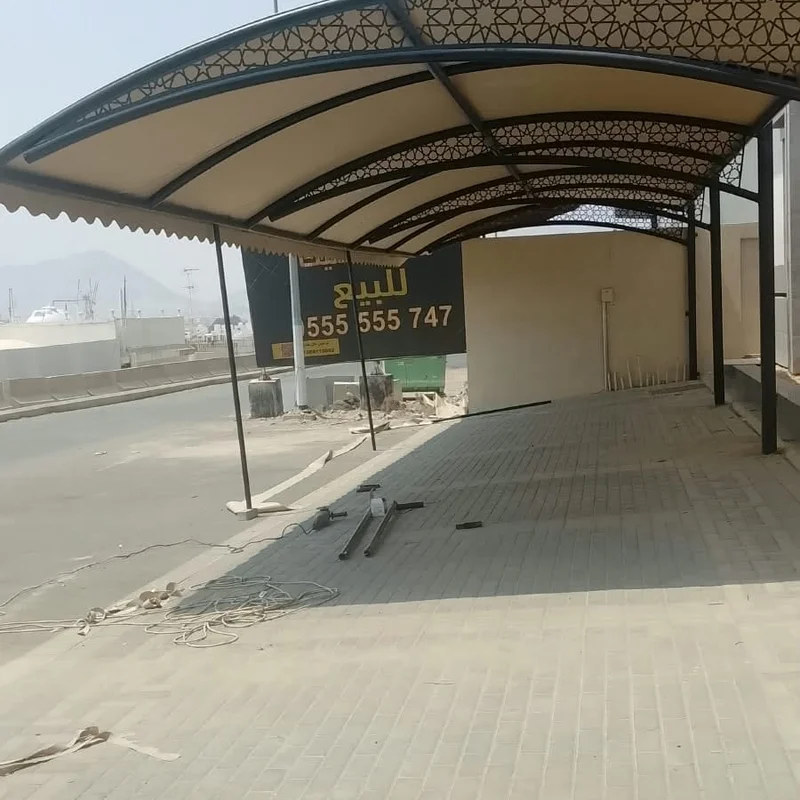 مظلة مدخل مخروطية بسماكة عالية ومضمونة