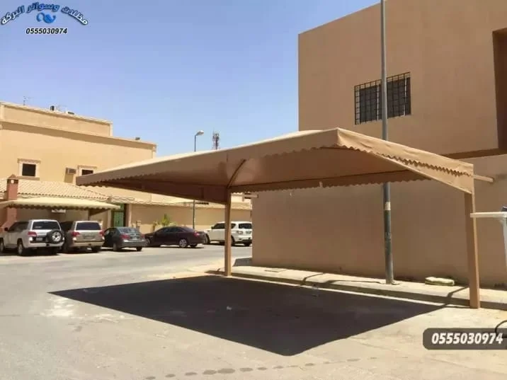 مظلات جلسات خارجية بقماش مقاوم للحرارة العالية