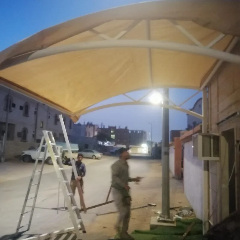 مظلة أسطح للمنازل بحماية من الشمس والأمطار - جدة