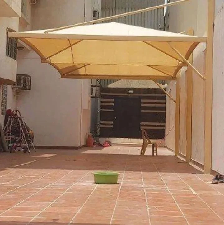 مظلات سيارات بيوت بألوان متعددة وخامات أصلية