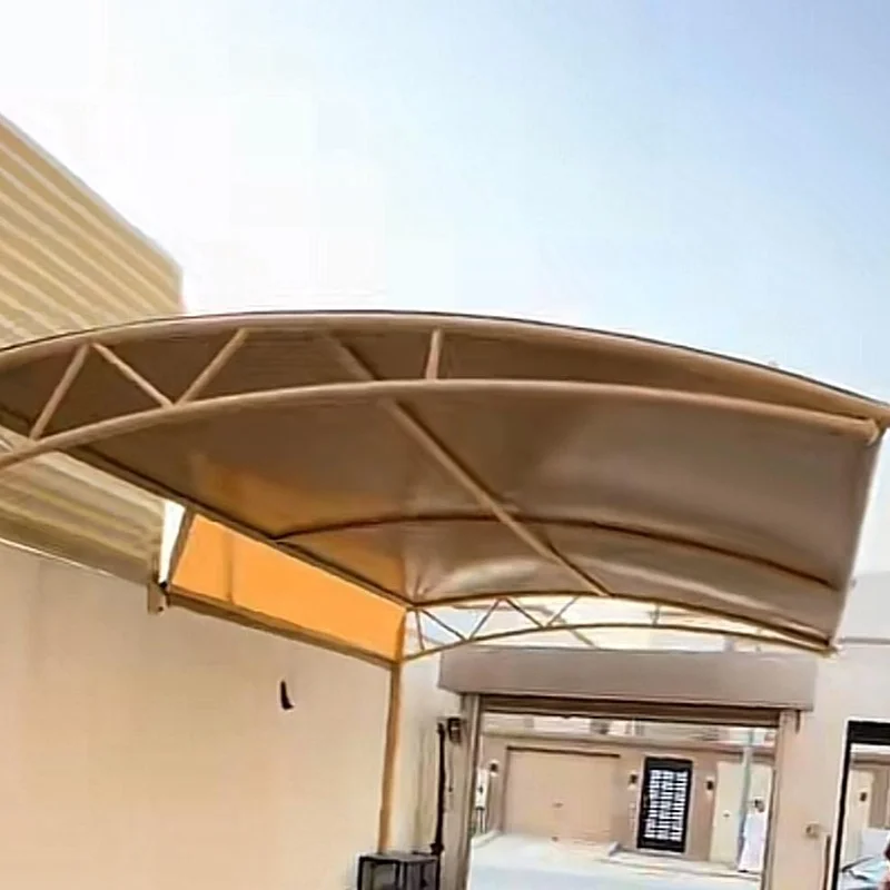 مظلة سيارة مخروطية بتصميم عصري - مؤسسة أبو همام بجدة