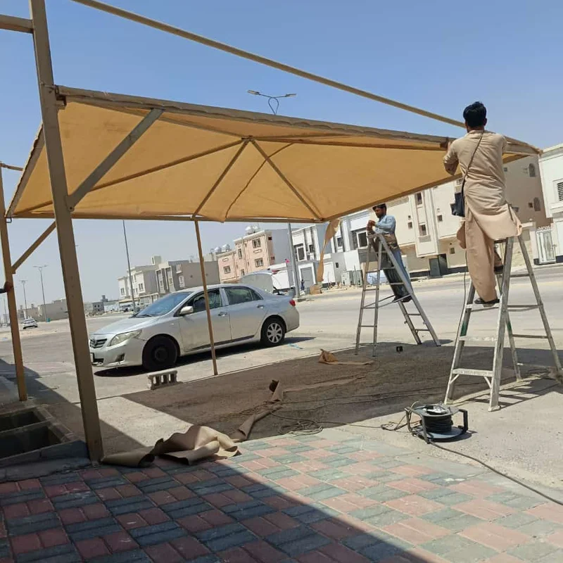مظلات بيوت بتصميم حديث ومتين في جدة مظلات بيوت بتصميم حديث ومتين في جدة